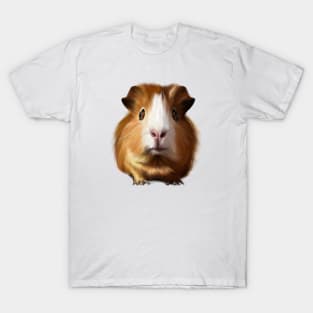 Cute Guinea Pig Drawing T-Shirt